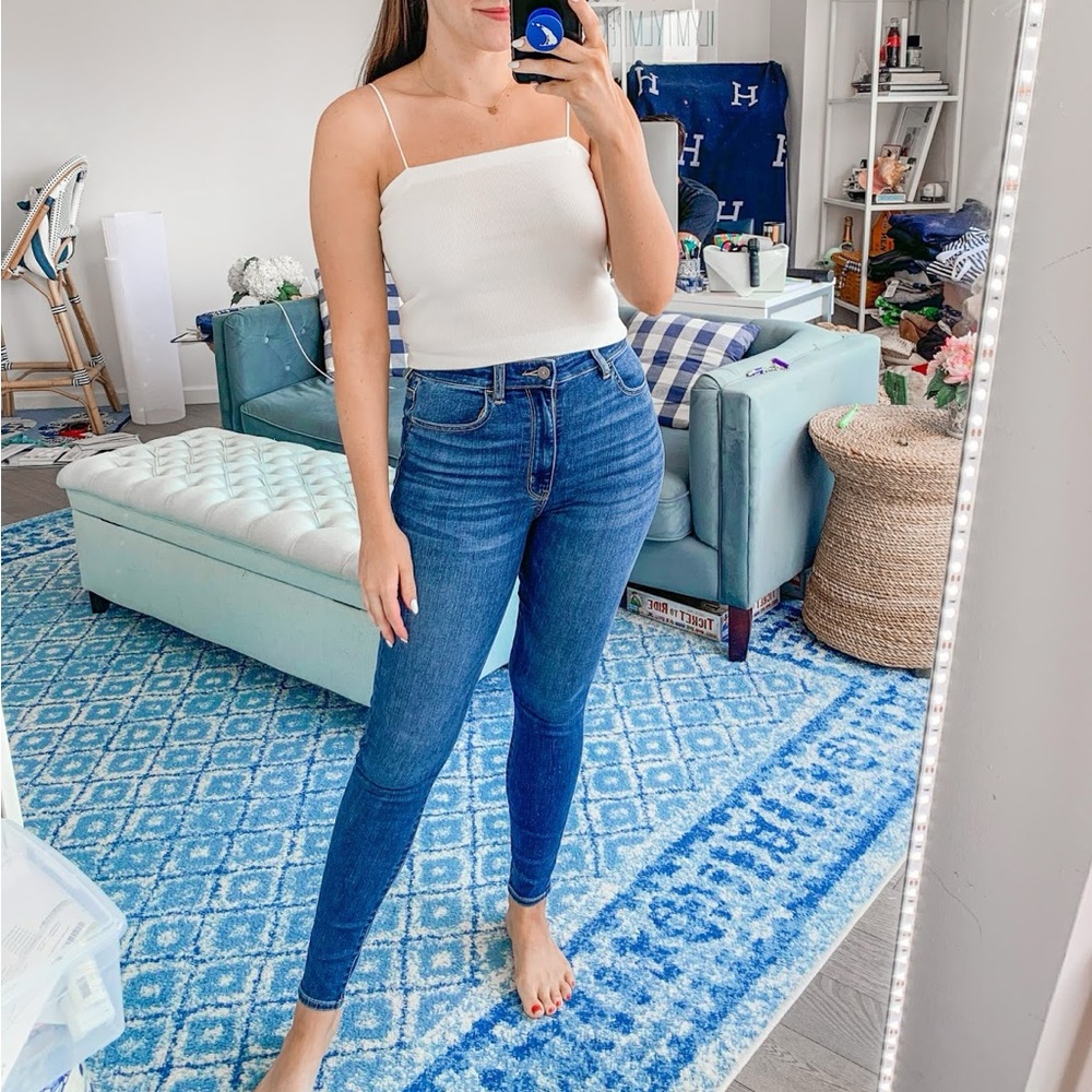 American Eagle AE next level curvy highest waist jegging